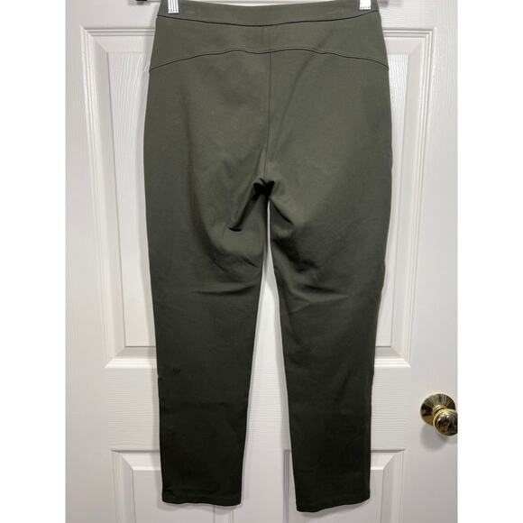 Lululemon On The Move Trouser Pant Ponte Green Active Travel 4 Womens - Picture 6 of 11